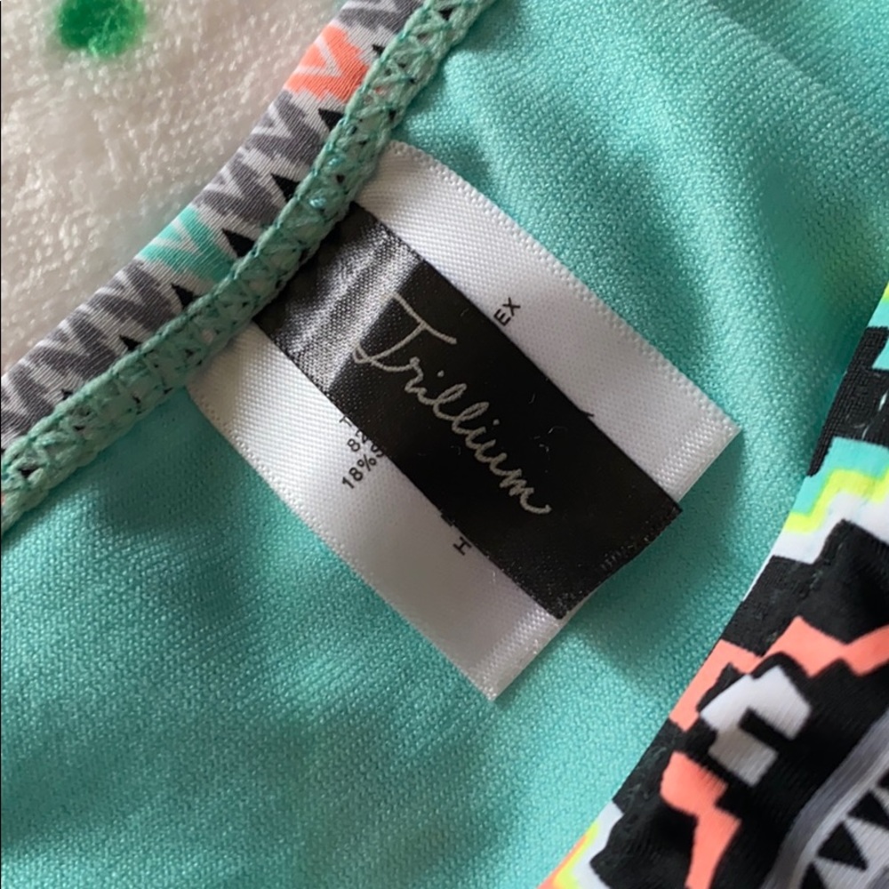 Trillium Patterned Bikini Bottom - Picture 2 of 6